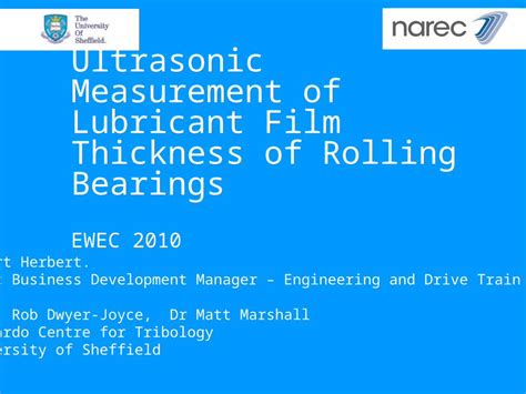 lubricant film thickness measurement|micrometer oil film thickness.